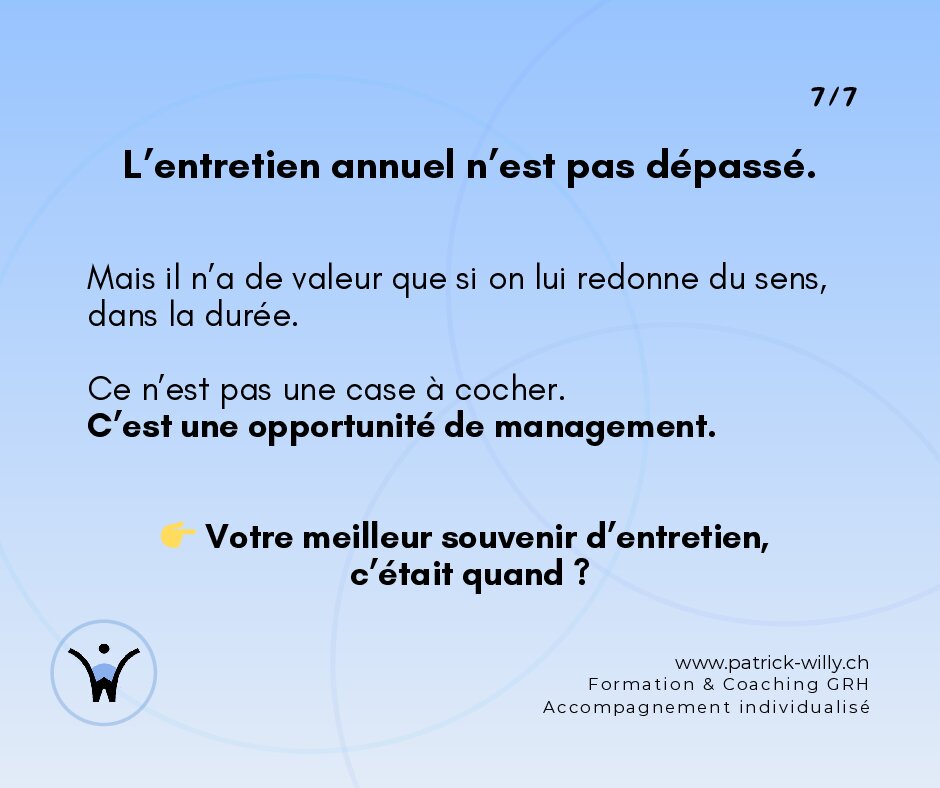 Faut-il encore croire à l’entretien annuel ?