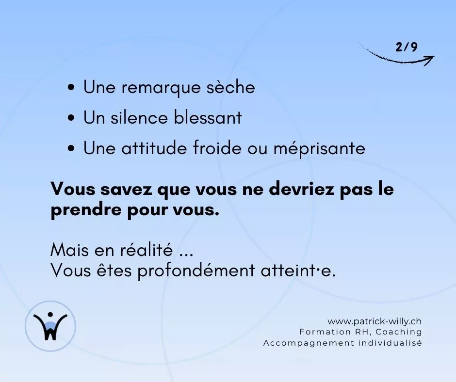 Ne le prenez pas personnellement 