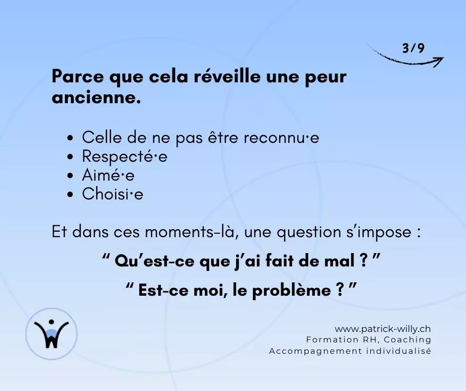 Ne le prenez pas personnellement 