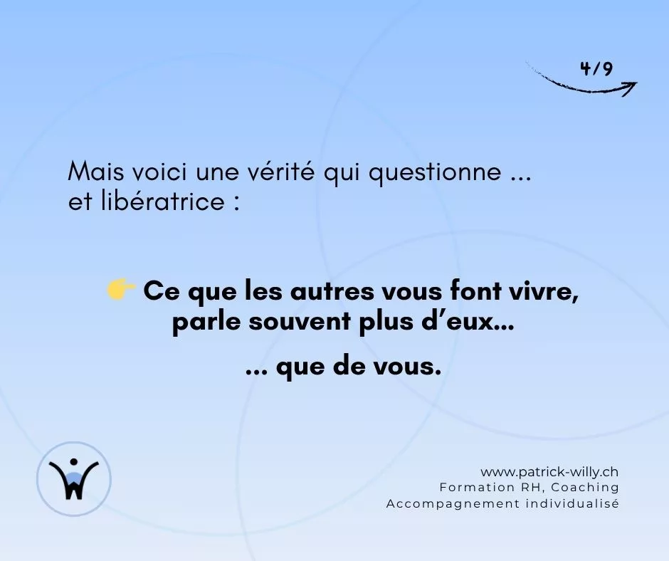 Ne le prenez pas personnellement 