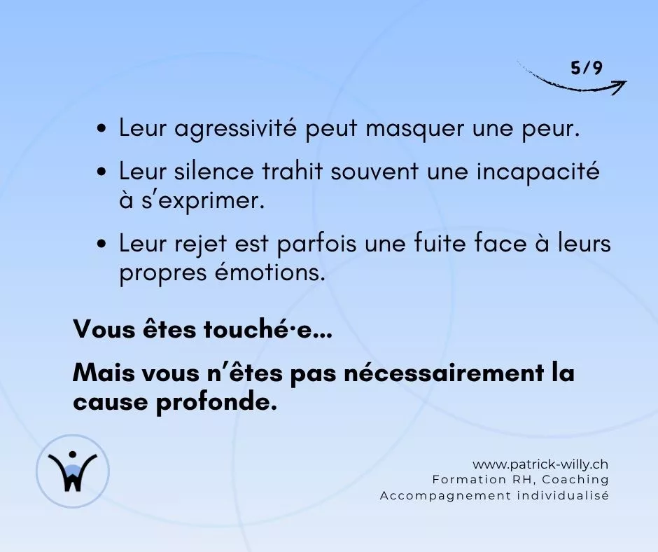 Ne le prenez pas personnellement 
